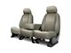 Covercraft Precision Fit Seat Covers Leatherette Custom Front Row Seat Covers; Light Gray (07-13 Tundra w/ Bench Seat)