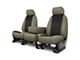 Covercraft Precision Fit Seat Covers Endura Custom Front Row Seat Covers; Black/Charcoal (14-21 Tundra w/ Bench Seat)