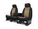 Covercraft Precision Fit Seat Covers Endura Custom Front Row Seat Covers; Tan/Black (14-21 Tundra w/ Bench Seat)
