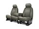 Covercraft Precision Fit Seat Covers Leatherette Custom Front Row Seat Covers; Medium Gray (14-21 Tundra w/ Bench Seat)