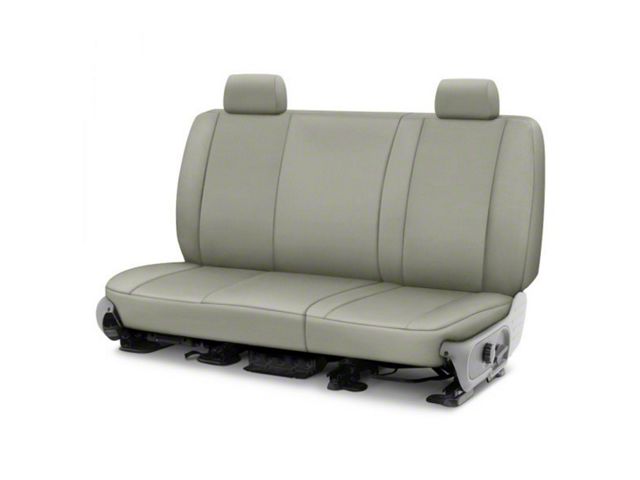 Covercraft Precision Fit Seat Covers Endura Custom Second Row Seat Cover; Silver (07-10 Tundra Double Cab)