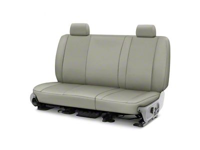 Covercraft Precision Fit Seat Covers Endura Custom Second Row Seat Cover; Silver (07-10 Tundra Double Cab)
