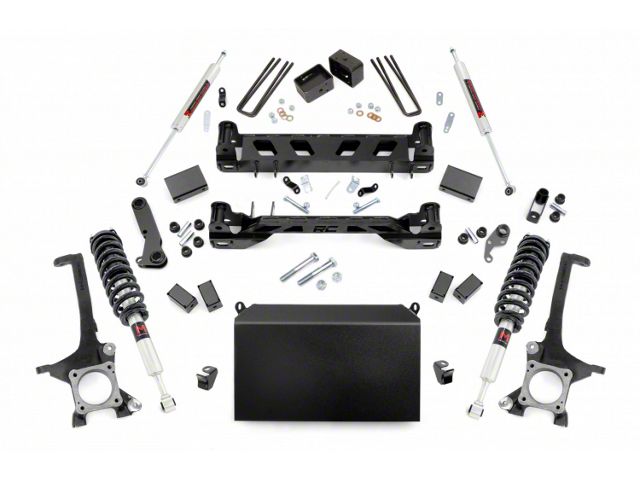 Rough Country 6-Inch Suspension Lift Kit with M1 Struts and M1 Rear Shocks (16-21 4WD Tundra, Excluding TRD Pro)