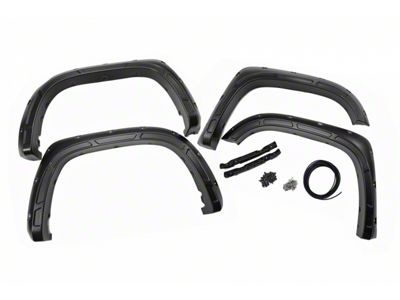 Rough Country Defender Pocket Fender Flares; Wind Chill Pearl (14-21 Tundra)