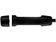 Exterior Door Handle; Smooth Black; Rear Driver or Passenger Side (07-21 Tundra CrewMax)