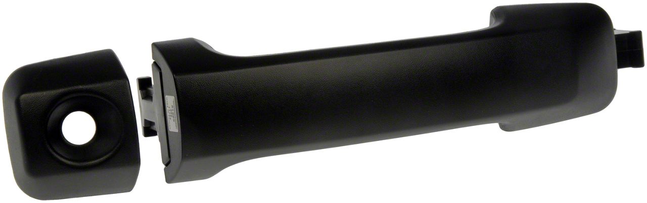 Tundra Exterior Door Handle; Textured Black; Front Driver or Passenger