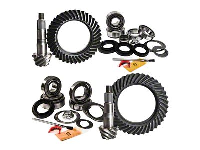 Nitro Gear & Axle Front and Rear Axle Ring and Pinion Gear Kit; 5.29 Gear Ratio (07-21 5.7L Tundra)