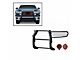 Grille Guard with 7-Inch Red Round LED Lights; Black (07-21 Tundra, Excluding Limited & Platinum)