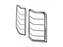 Tail Light Guards; Stainless Steel (07-13 Tundra)