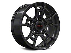 RTX Offroad Wheels Rainier Satin Black 5-Lug Wheel; 18x8.5; 45mm Offset (14-21 Tundra)
