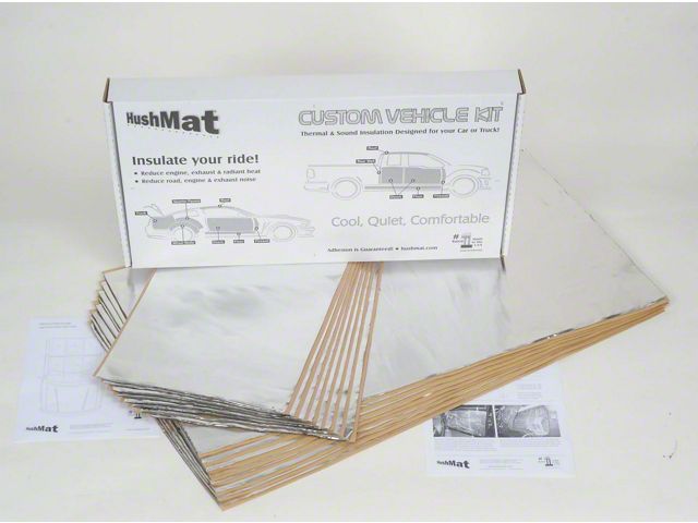 Hushmat Sound Deadening and Thermal Insulation Complete Kit (07-13 Tundra Regular Cab)
