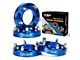 1.25-Inch Hubcentric Pro Billet Wheel Spacers; Blue (07-21 Tundra)