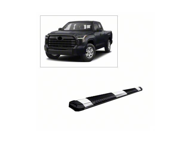 Cutlass Running Boards; Stainless Steel (22-24 Tundra Double Cab)