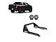 Gladiator Roll Bar with 9-Inch Red Round Flood LED Lights; Black (07-24 Tundra)