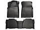 Husky Liners WeatherBeater Front and Second Seat Floor Liners; Footwell Coverage; Black (07-11 Tundra Double Cab, CrewMax)
