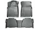 Husky Liners WeatherBeater Front and Second Seat Floor Liners; Footwell Coverage; Gray (07-11 Tundra Double Cab, CrewMax)