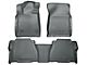Husky Liners WeatherBeater Front and Second Seat Floor Liners; Footwell Coverage; Gray (12-13 Tundra Double Cab, CrewMax)