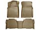Husky Liners WeatherBeater Front and Second Seat Floor Liners; Footwell Coverage; Tan (07-11 Tundra Double Cab, CrewMax)