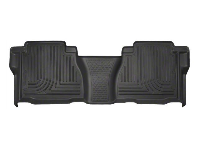 Husky Liners WeatherBeater Second Seat Floor Liner; Black (07-13 Tundra Double Cab, CrewMax)