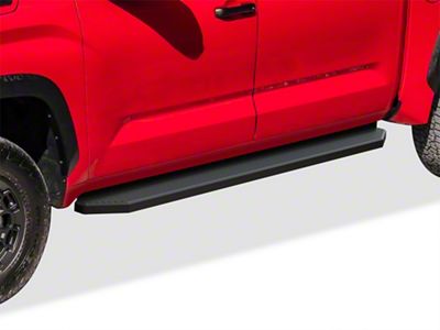 H-Style Running Boards; Black (22-24 Tundra CrewMax)