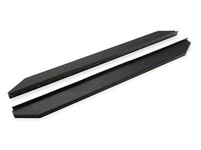 H-Style Running Boards; Black (22-24 Tundra Double Cab)