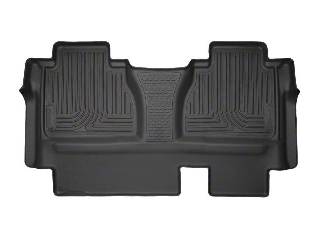 Husky Liners WeatherBeater Second Seat Floor Liner; Full Coverage; Black (14-21 Tundra Double Cab)