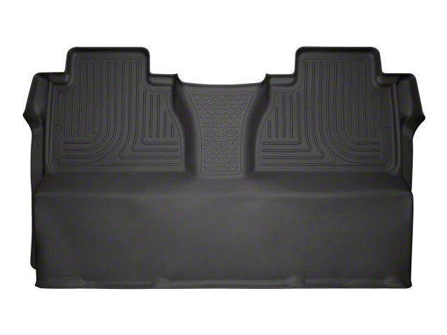 Husky Liners WeatherBeater Second Seat Floor Liner; Full Coverage; Black (14-21 Tundra CrewMax)