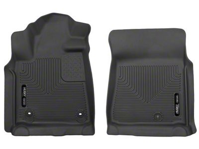 X-Act Contour Front Floor Liners; Black (12-21 Tundra)