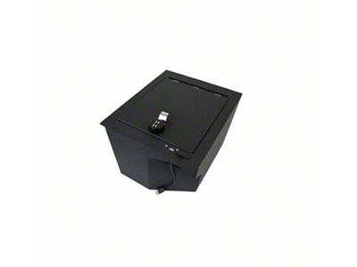 Center Console Safe with 4-Digit Combo Lock; Black (14-21 Tundra)