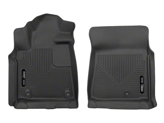 X-Act Contour Front Floor Liners; Black (07-11 Tundra)
