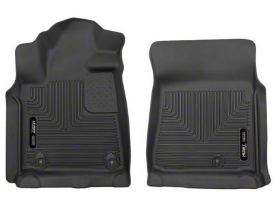 X-Act Contour Front Floor Liners; Black (07-11 Tundra)