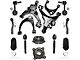 Front Control Arms with Hub Assemblies and Tie Rods (07-21 Tundra)