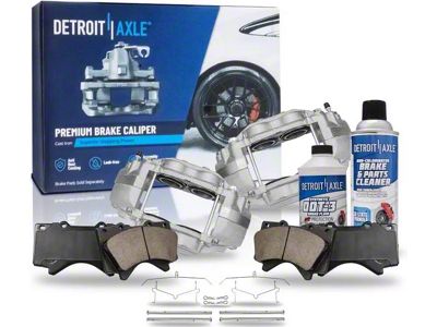 Brake Calipers with Ceramic Brake Pads; Front (07-Early 15 Tundra)