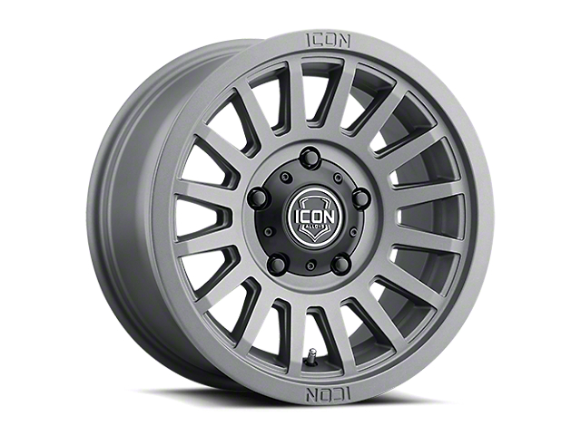 ICON Alloys Recon SLX Charcoal 5-Lug Wheel; 17x8.5; 25mm Offset (14-21 Tundra)