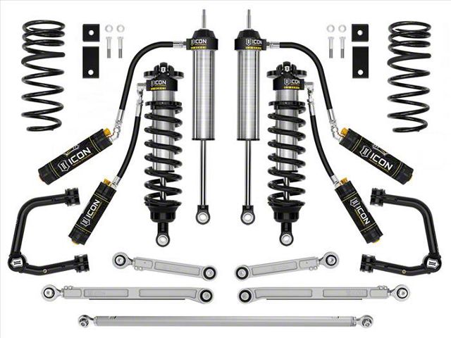 ICON Vehicle Dynamics 2 to 3.25-Inch 3.0 TRD Suspension Lift System with Tubular Upper Control Arms; Stage 3 (22-24 Tundra w/o Load-Leveling Air System, Excluding TRD Pro)