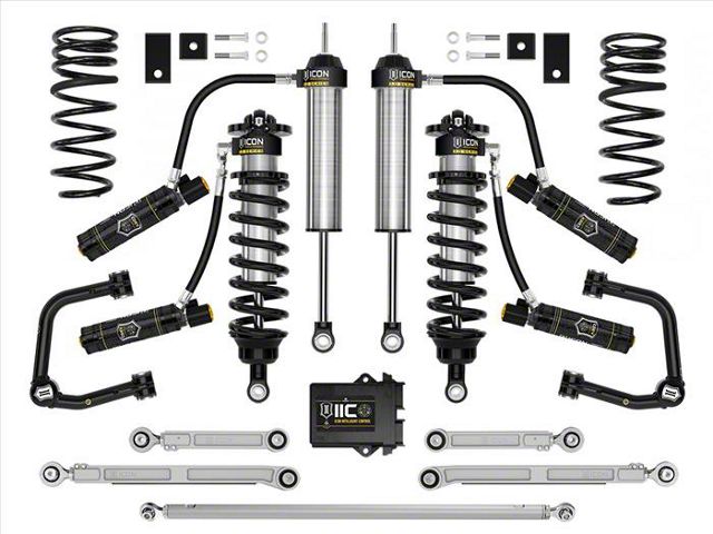 ICON Vehicle Dynamics 2 to 3.25-Inch 3.0 TRD Suspension Lift System with Tubular Upper Control Arms; Stage 6 (22-24 Tundra w/o Load-Leveling Air System, Excluding TRD Pro)