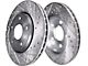 Drilled and Slotted 5-Lug Brake Rotor and Pad Kit; Front and Rear (07-21 Tundra)
