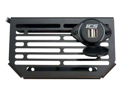 ICS FAB Dash Mount with Support Plate and Dual USB Charger (14-21 Tundra)