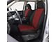 Covercraft Precision Fit Seat Covers Endura Custom Front Row Seat Covers; Red/Black (22-24 Tundra)