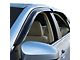 In-Channel Window Deflectors; Front and Rear; Matte Black (07-21 Tundra CrewMax)