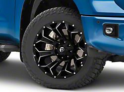 Fuel Wheels Assault Satin Black Milled 5-Lug Wheel; 20x10; -18mm Offset (14-21 Tundra)