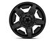 XD Rockstar II Satin Black 5-Lug Wheel; 20x9; 18mm Offset (14-21 Tundra)