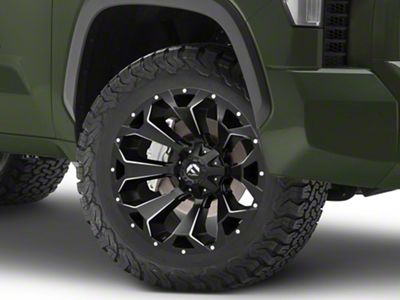 Fuel Wheels Assault Matte Black Milled 6-Lug Wheel; 20x9; 19mm Offset (22-24 Tundra)