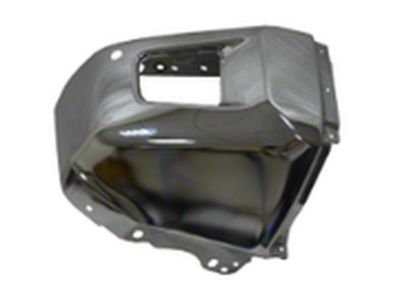 Replacement Front Bumper End; Chrome; Passenger Side (14-21 Tundra)