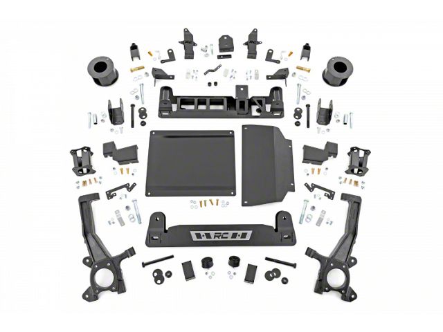 Rough Country 6-Inch Suspension Lift Kit (22-24 Tundra w/ Black CV Axles & w/o Air Ride, Excluding TRD Pro)
