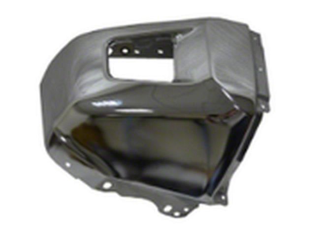 Replacement Front Bumper End; Chrome; Passenger Side (14-21 Tundra)
