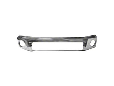 Replacement Front Bumper; Not Pre-Drilled for Front Parking Sensors; Chrome (07-13 Tundra)