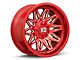 XD Gunner Candy Red Milled 6-Lug Wheel; 20x10; -18mm Offset (22-24 Tundra)