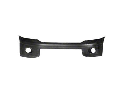 Replacement Front Bumper; Not Pre-Drilled for Front Parking Sensors; Unpainted (07-13 Tundra w/ Plastic Bumper)
