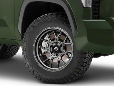 Fuel Wheels Tech Matte Anthracite 6-Lug Wheel; 18x9; 1mm Offset (22-24 Tundra)